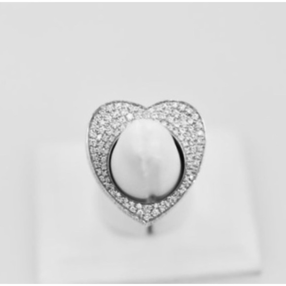 ❗️🆑❗️HEART CHUNKY RING SIZE 7 - Picture 2 of 8